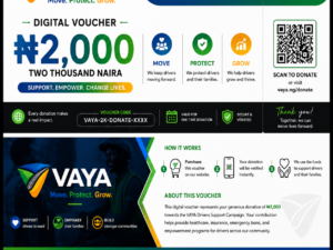 VAYA ₦1,000 Driver Support Voucher